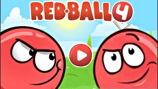 КРАСНЫЙ ШАР играет в RED BALL 4 ! Новая веселая Игра ! развивающая   !