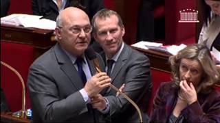 Echange Vif entre Laurent Wauquiez et Michel Sapin sur l'emploi