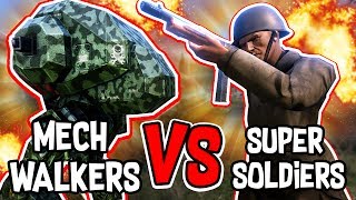 250 ROBOTS VS 500 HUMANS!! - Ultimate Epic Battle Simulator #6