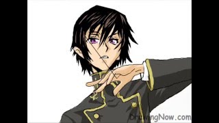 How to Draw Lelouch Of The Code Geass