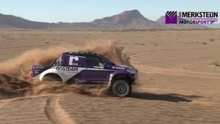 Van Merksteijn Motorsport - Rallye du Maroc 2013 - Testing the car
