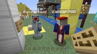 Minecraft Xbox - Speed Building Contest W/iBallistic Squid - The Final Round