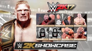 WWE 2K17 2K Showcase Mode - Brock Lesnar The Conqueror Gameplay Notion