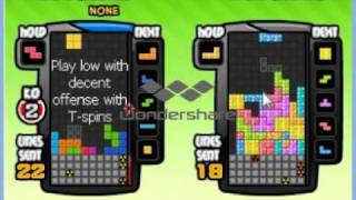Tetris Battle Tutorial - T-spin vs. Tetris