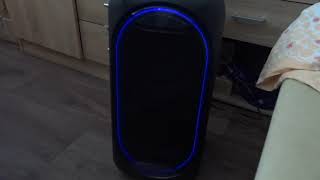 Sony GTK-XB60 test on max volume