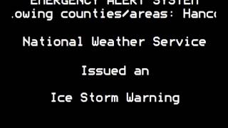 Ice Storm Warning: Indianapolis, IN (1/11/15)