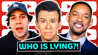 WHO IS LYING?! David Dobrik Scam Scandal, Will Smith, Chris Rock, Jail Time For Tweets, & More