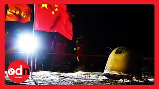 China's Lunar Capsule Returns Moon Fragments to Earth For First Time in 40 Years