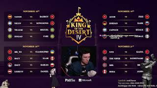 Age of Empires 2 DE King of the Desert 4 - День #1 - 1/16 - RAW