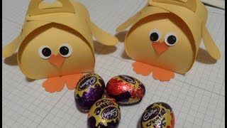 Easter Chick Curvy Keepsake Gift Box
