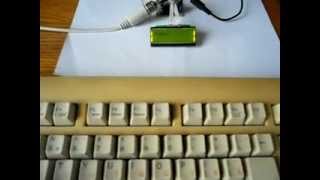 Подключение PS2 клавиатуры к Attiny2313