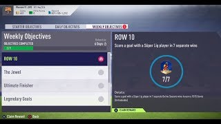 FIFA 18- Ultimate Team: Weekly Objectives (ROW 10) #769