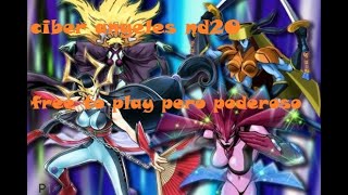 Yu-Gi-Oh Duel Links "el mazo que me llevo a ND 20" (Jugando con las Ciber Waifus)