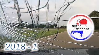 Dashcam compilatie Nederland 2018 #7