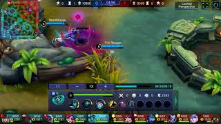 Scary Vexana gameplay they surrender in the beginning Mobile legends