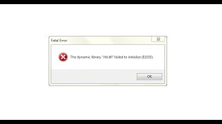 the dynamic library rld.dll failed to initialize