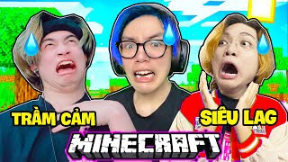 PHONG CẬN SIRO KAIRON THỬ THÁCH 24 GIỜ CHƠI MINECRAFT NHƯNG SIÊU LAG VÀ AI THẮNG MUA HẾT SHOP HERO