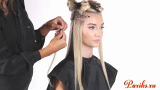 Ленточное наращивание волос HairTalk от Pariks.ru