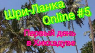 Шри-Ланка Online #5. Первый день в Хиккадуве