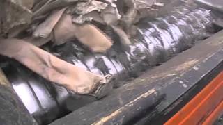 Doppstadt DW 3060 BioPower - Fine Shredding Shaft - Cardboard waste application