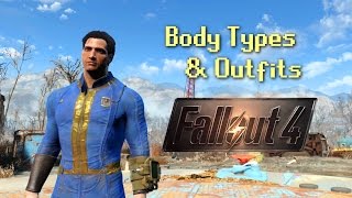 Fallout 4 Body Types & Outfits | Male Body Comparison