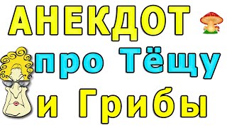 Анекдот про Тещу и Грибы ... и умного Зятя