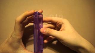 Фиолетовый силиконовый чехол для Sony Xperia miro