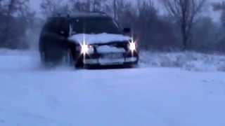 Passat B5 2.8 Зимой на полном приводе по снегу