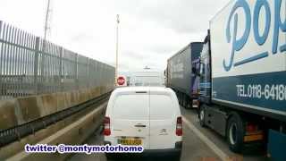 Approach and boarding Hull to Rotterdam ferry
