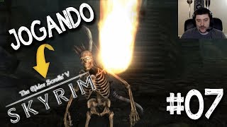 Jogando Skyrim Remasterizado - Parte 7 - Meteoro de pegasus !!!!!!! Segura esse míssil!!!