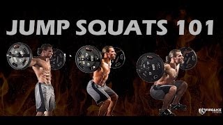 Learn How to Jump Squat properly