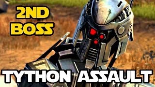 SWTOR Assault on Tython - Master Liam Dentri (Droid Missions) 2nd Boss | PTS 2.7