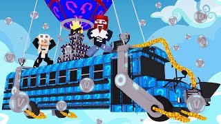 Wir fliegen den Fortnite Battle Bus aus Plural Blöcken ?