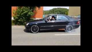 Mercedes C32 AMG with LoonyTuns Exhaust