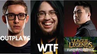 Bjergsen Smart Outplay | Xmithie Insane Predict |  Akali Pentakill in LCK - LoL Funny Moments #24