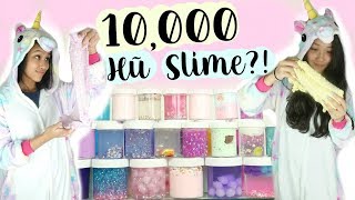 10,000 HŨ SLIME CHO SỰ KIỆN YUNIKONSLIME!!! (5,000 HŨ CLOUD SLIME ???)