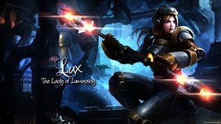 League of Legends steel legion Lux mid!
