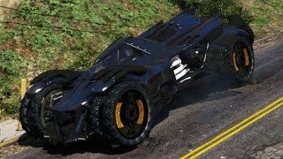 GTA 5 PC Mods - Batman Arkham Knight Batmobile