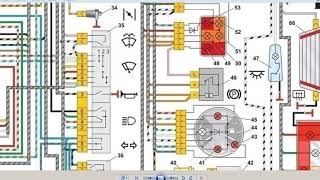 ВАЗ 2105-2107 СОЕДИНЕНИЯ В БЛОКЕ ПРЕДОХРАНИТЕЛЕЙ №3 2020 02 01 15 52 12 401