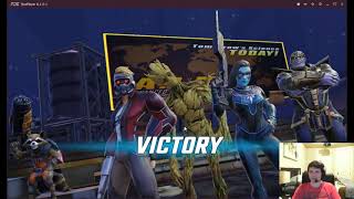 Raid U6 - Outside Lane 5 Nodes - Marvel Strike Force