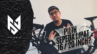 FITAMIN BIKE - Pilih Sepeda Lipat 16 / 20 inch !?