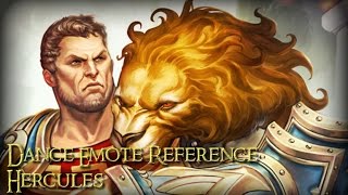 Hercules Dance Reference - Gangnam Style (SMITE)