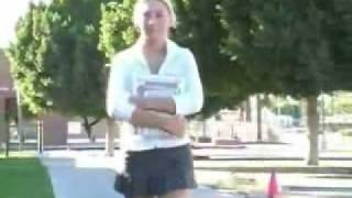 Alison Angel Late for School