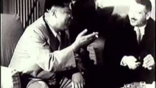 Ким Ир Сен и Энвер Ходжа. Тирана 1956 год