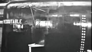 Le lancement du Redoutable à Cherbourg-1967