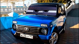 Хромированная Niva, лютый цвет за 15 т.р.