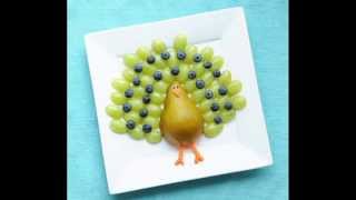 Как легко сделать УКРАШЕНИЕ стола! How easily and beautifully DECORATE DISHES!