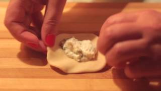 Очень красивые и вкусные пельмени с творогом dumplings