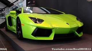Stunning Verde Ithaca Lamborghini Aventador LP 700-4