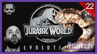 SE ESCAPA UN T-REX :S | JURASSIC WORLD EVOLUTION Gameplay Español